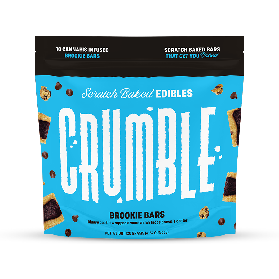 Crumble Brookie Bars