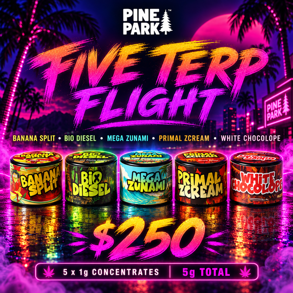 Five Terp Flight — 5g Concentrate Bundle