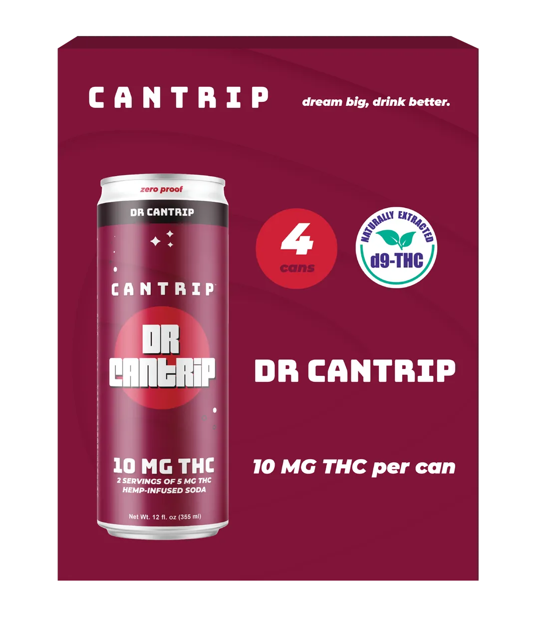 Cantrip Dr. Cantrip Infused Soda