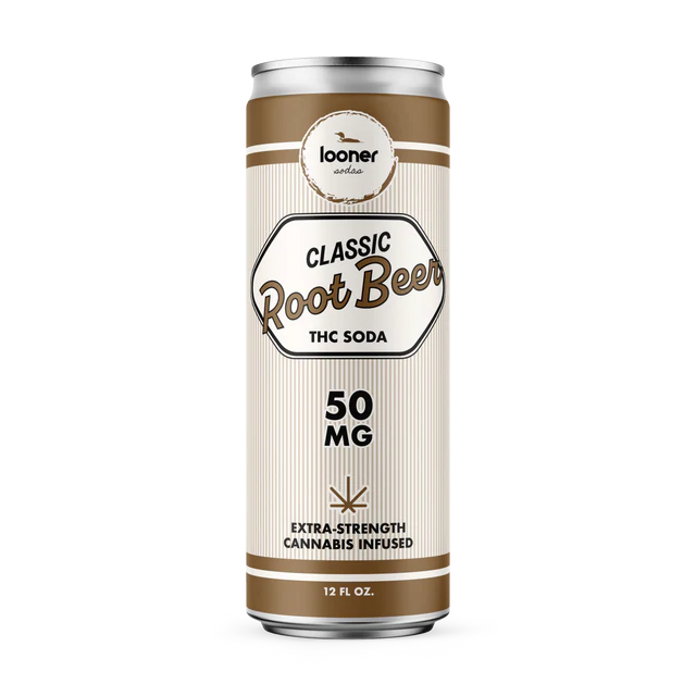 Looner Classic Root Beer Infused Soda