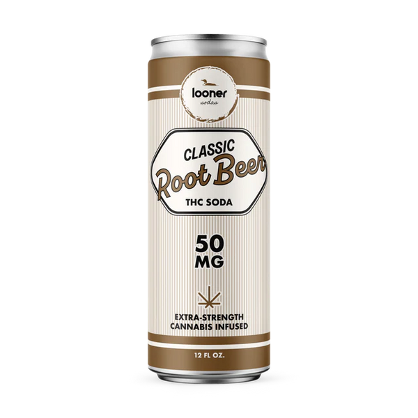 Looner Classic Root Beer Infused Soda