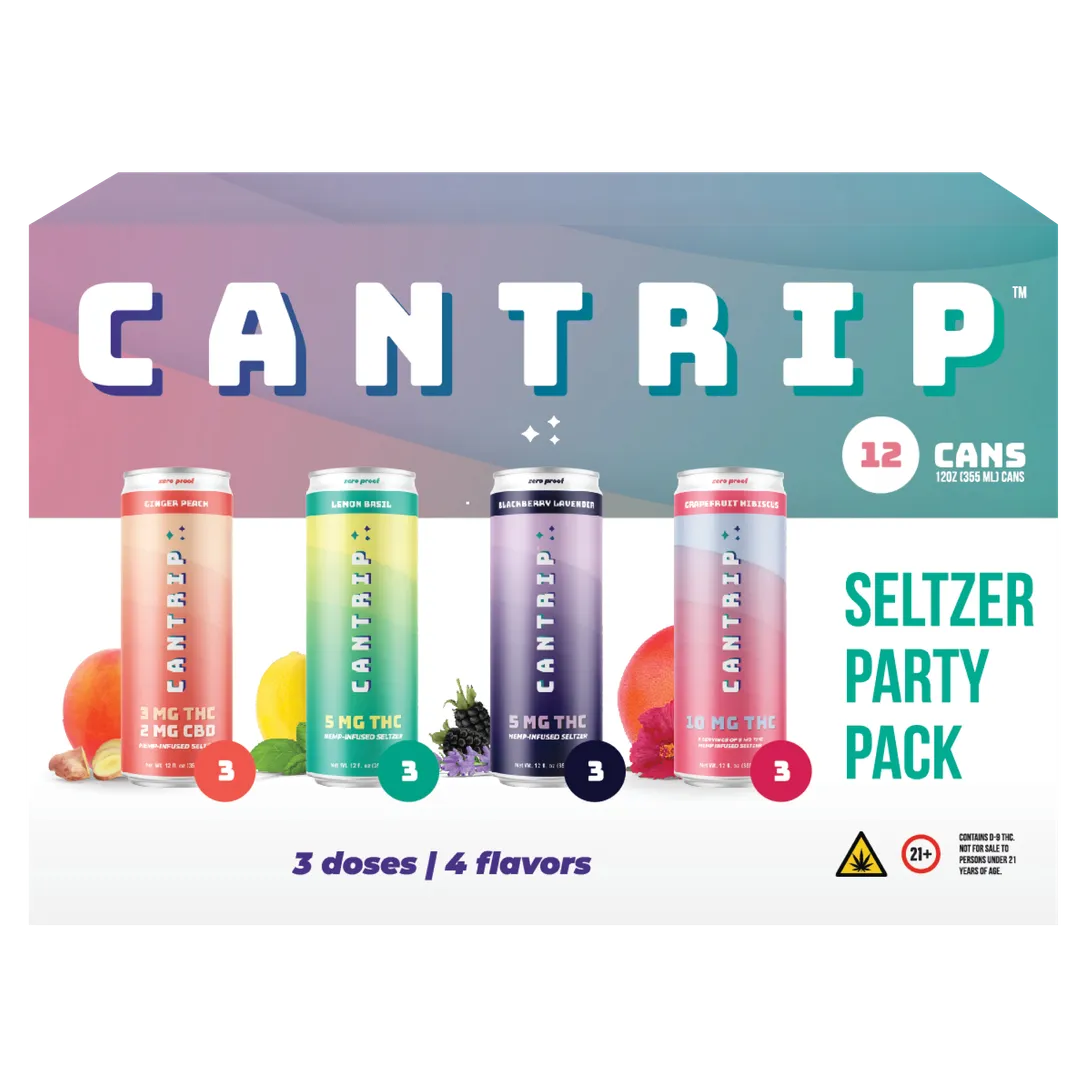 Cantrip Variety Pack Infused Seltzers