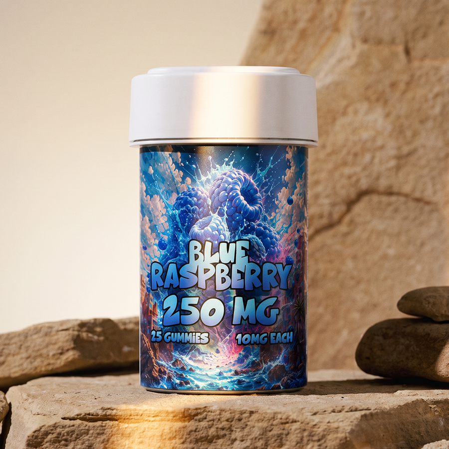 Pine Park Blue Raspberry Gummies