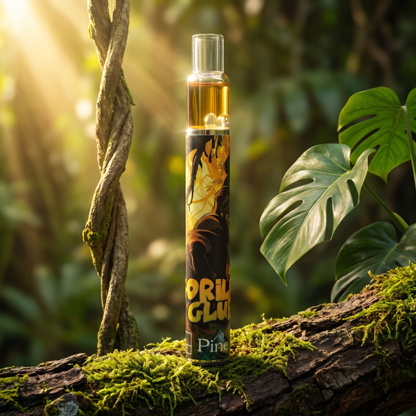 Gorilla Glue Live Rosin Disposable 0.5g by Pine Park, lifestyle product photo