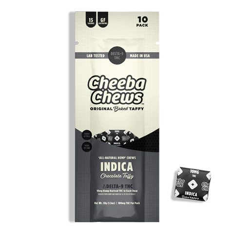 Cheeba Chews Indica Chocolate Taffy