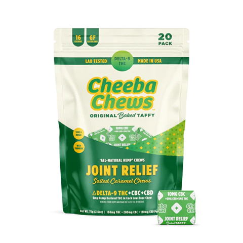 Cheeba Chews Joint Relief Salted Caramel Chews