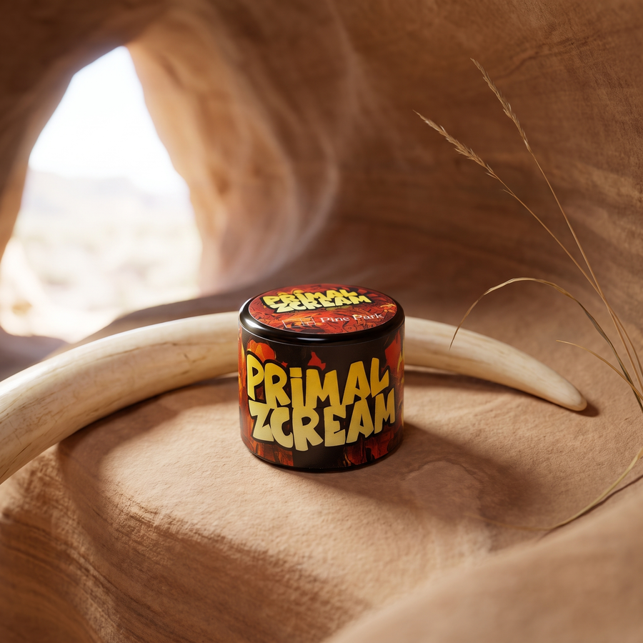 Primal Zcream Live Rosin 1g by Pine Park, lifestyle product photo