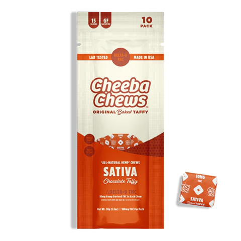 Cheeba Chews Sativa Chocolate Taffy