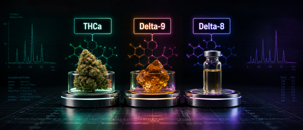 THCa vs. Delta-9 vs. Delta-8 THC: What’s the Difference?