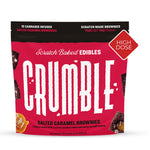 Crumble Salted Caramel Brownies