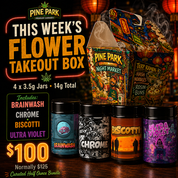 THCa Half Ounce Takeout Box - 14g