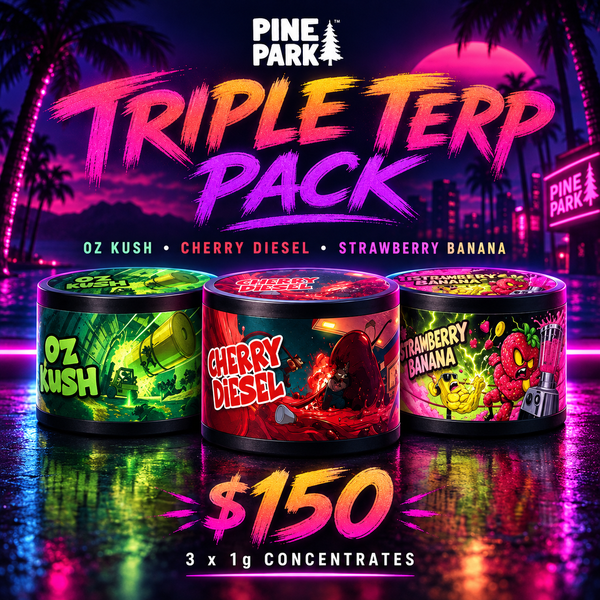 Triple Terp Pack — 3g Concentrate Bundle