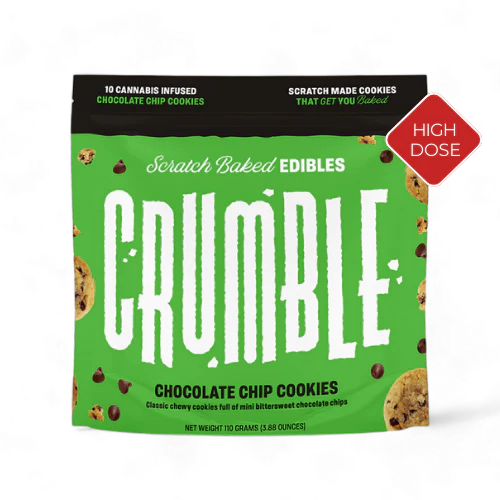 Crumble 300mg Chocolate Chip Cookies