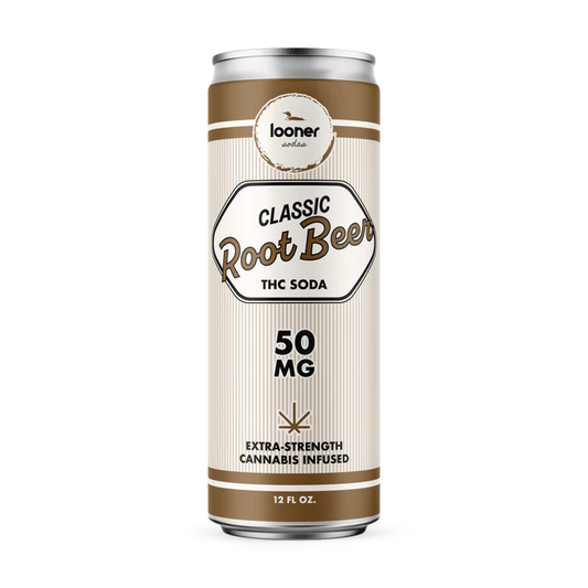 Looner Classic Root Beer Infused Soda