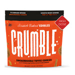 Crumble Snickerdoodle Toffee Cookies