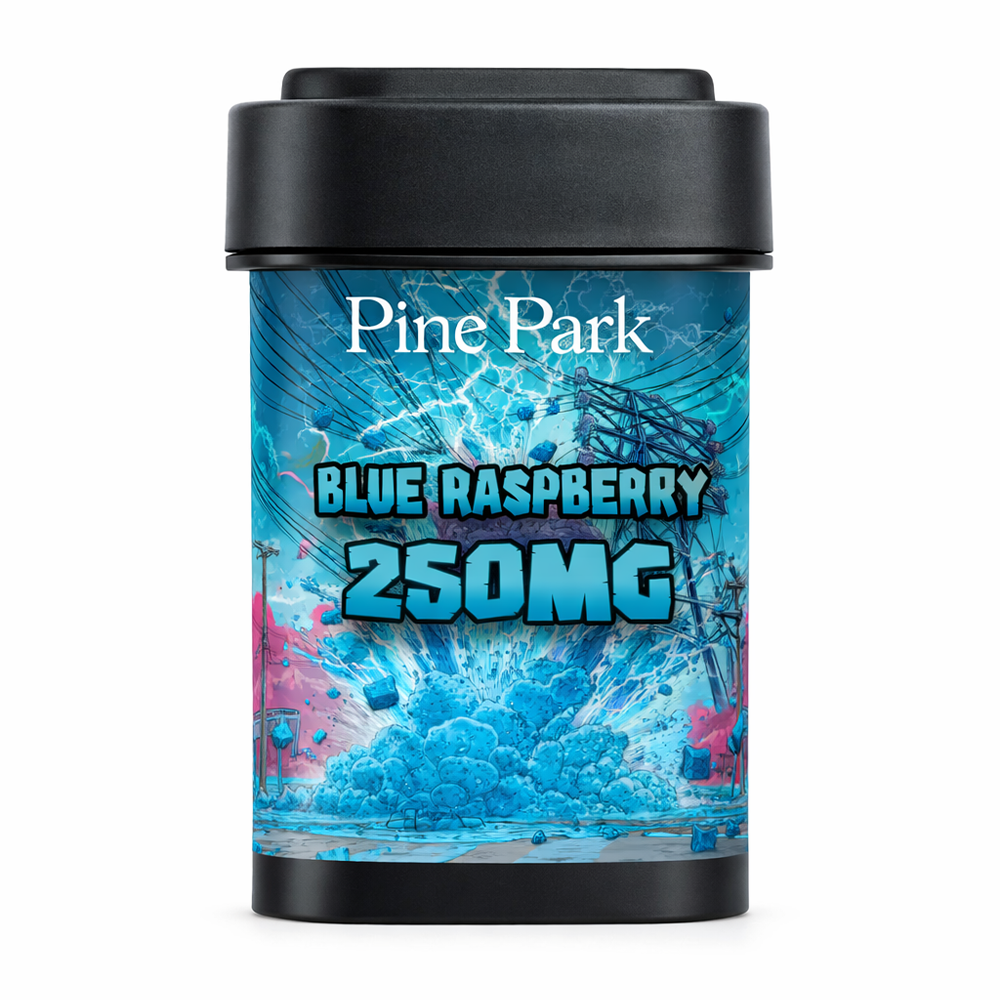 Pine Park Blue Raspberry Gummies