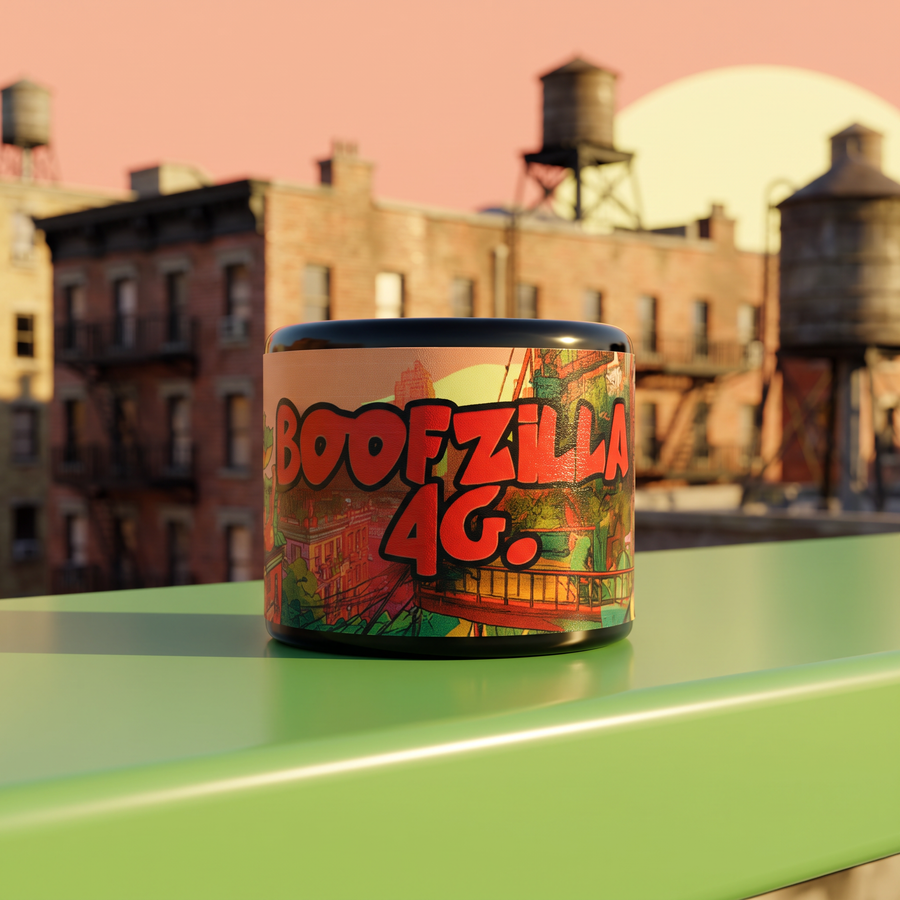 Boofzilla Live Rosin Budget Bucket 4g by Pine Park, lifestyle product photo
