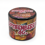 Boysenberry Live Rosin Budget Bucket 4g studio photo on white