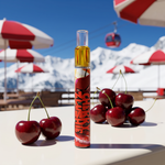 Cherry Zlushie Live Rosin Disposable 0.5g by Pine Park, lifestyle product photo