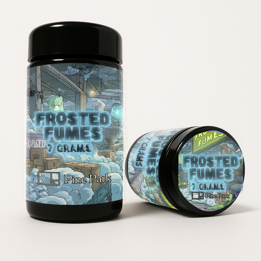 Pine Park Frosted Fumez Holiday Flower