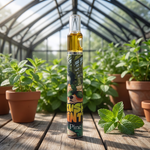 Kush Mintz Live Rosin Disposable 0.5g by Pine Park, lifestyle product photo