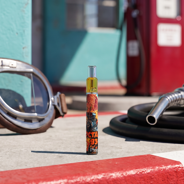 Octane 93 Live Rosin Disposable 0.5g by Pine Park, lifestyle product photo