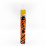 Papaya Bomb Live Rosin Disposable 0.5g studio photo on white