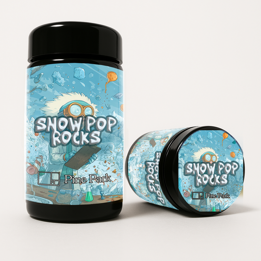 Pine Park Snow Pop Rocks Holiday Flower
