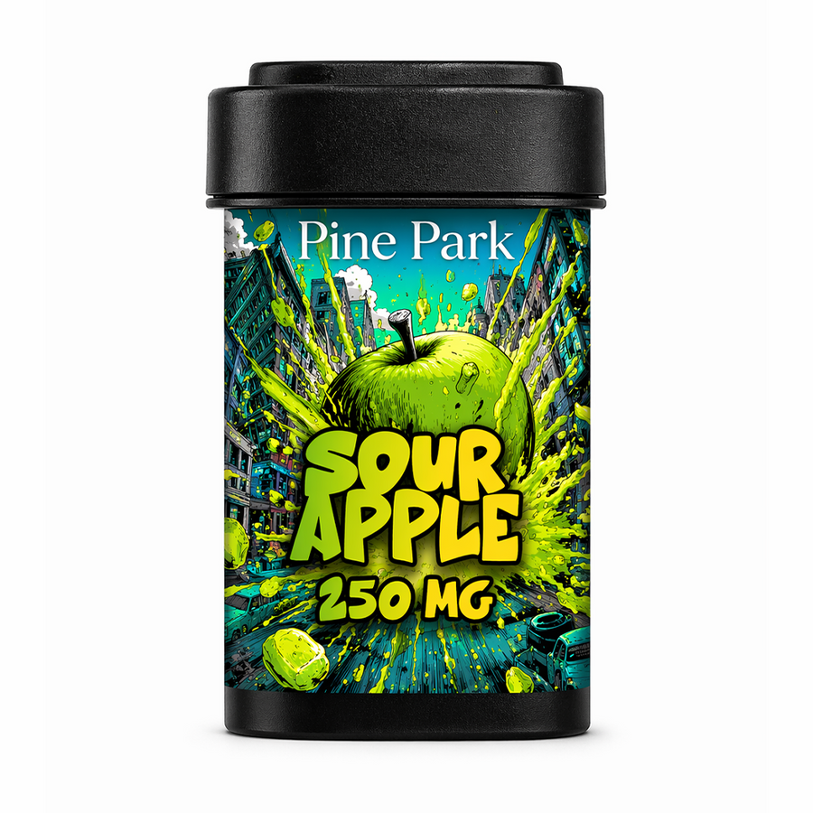 Pine Park Sour Green Apple Gummies