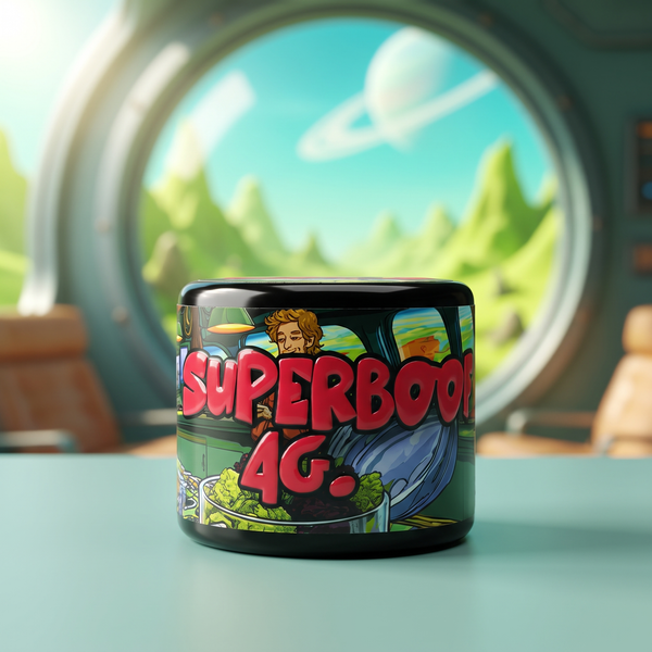 Superboof Live Rosin Budget Bucket 4g by Pine Park, lifestyle product photo