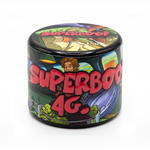 Superboof Live Rosin Budget Bucket 4g studio photo on white