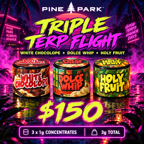 Triple Terp Flight: 3g Concentrate Bundle